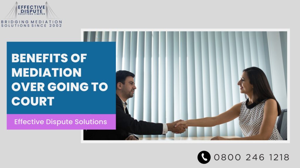 Mediation Over Going to Court