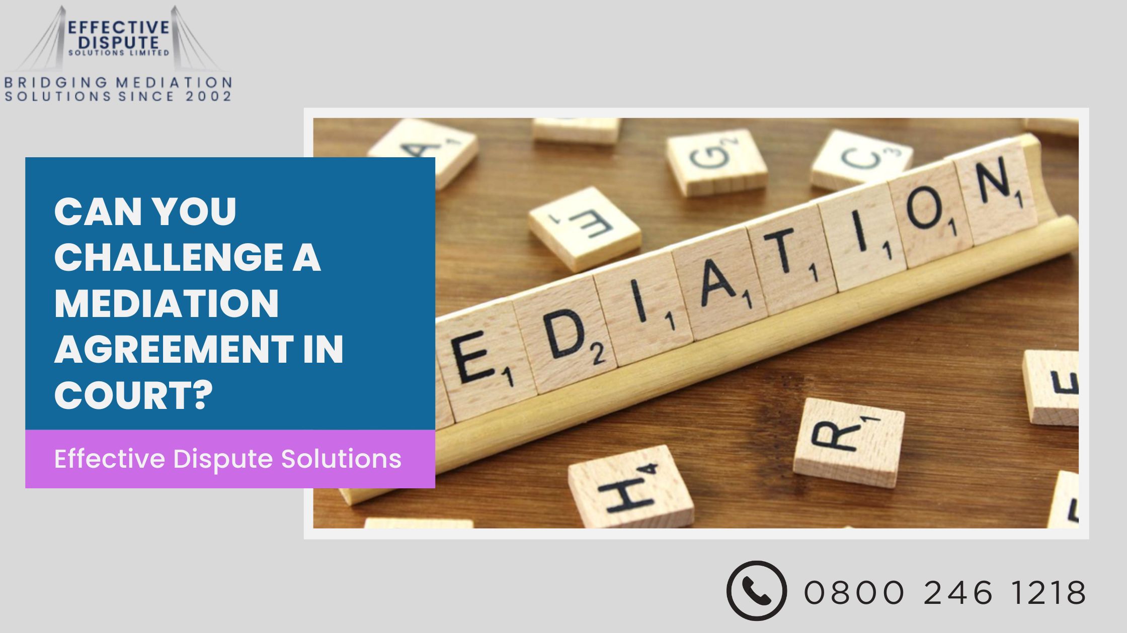 Can You Challenge a Mediation Agreement in Court