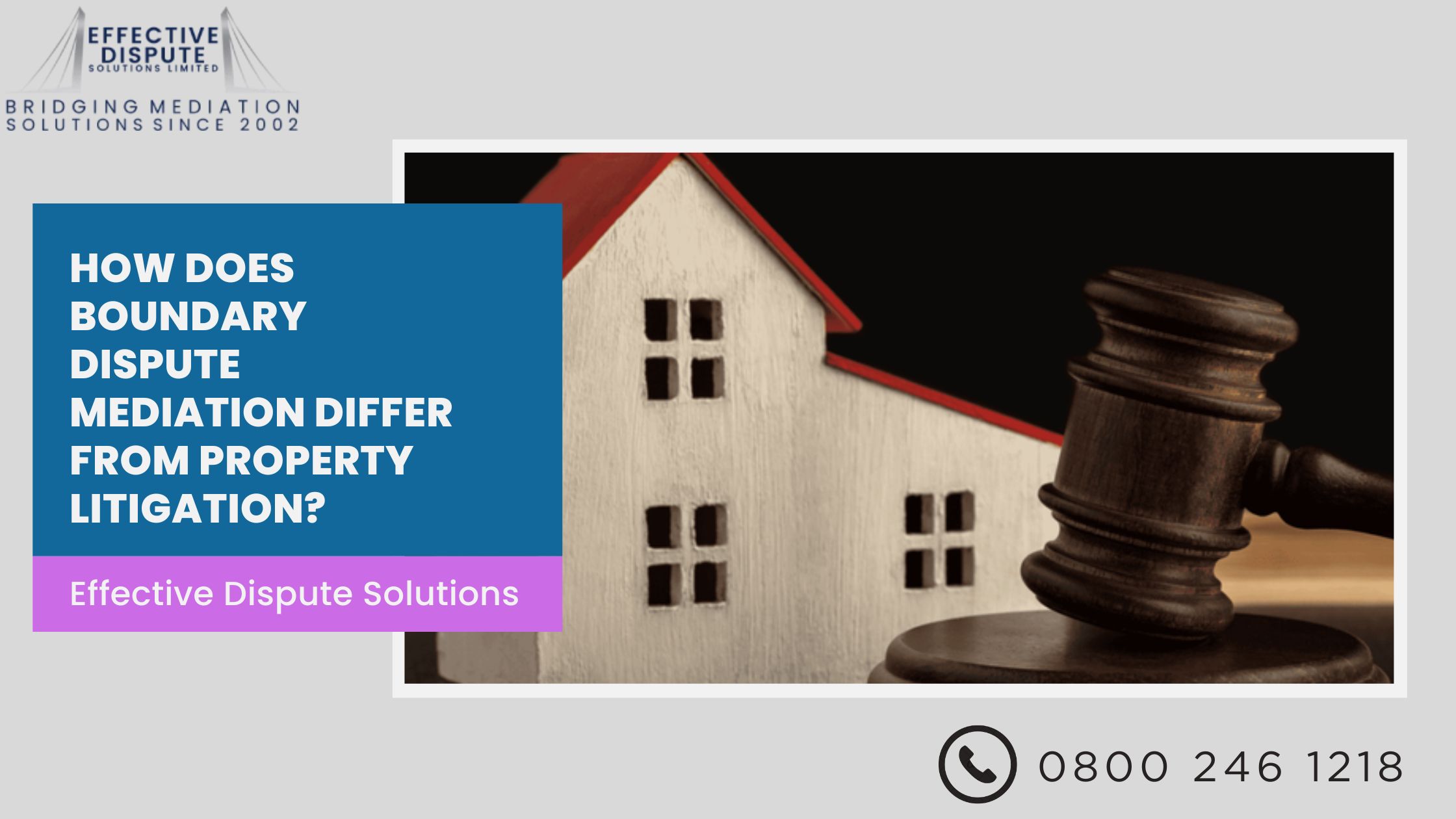 How Does Boundary Dispute Mediation Differ from Property Litigation