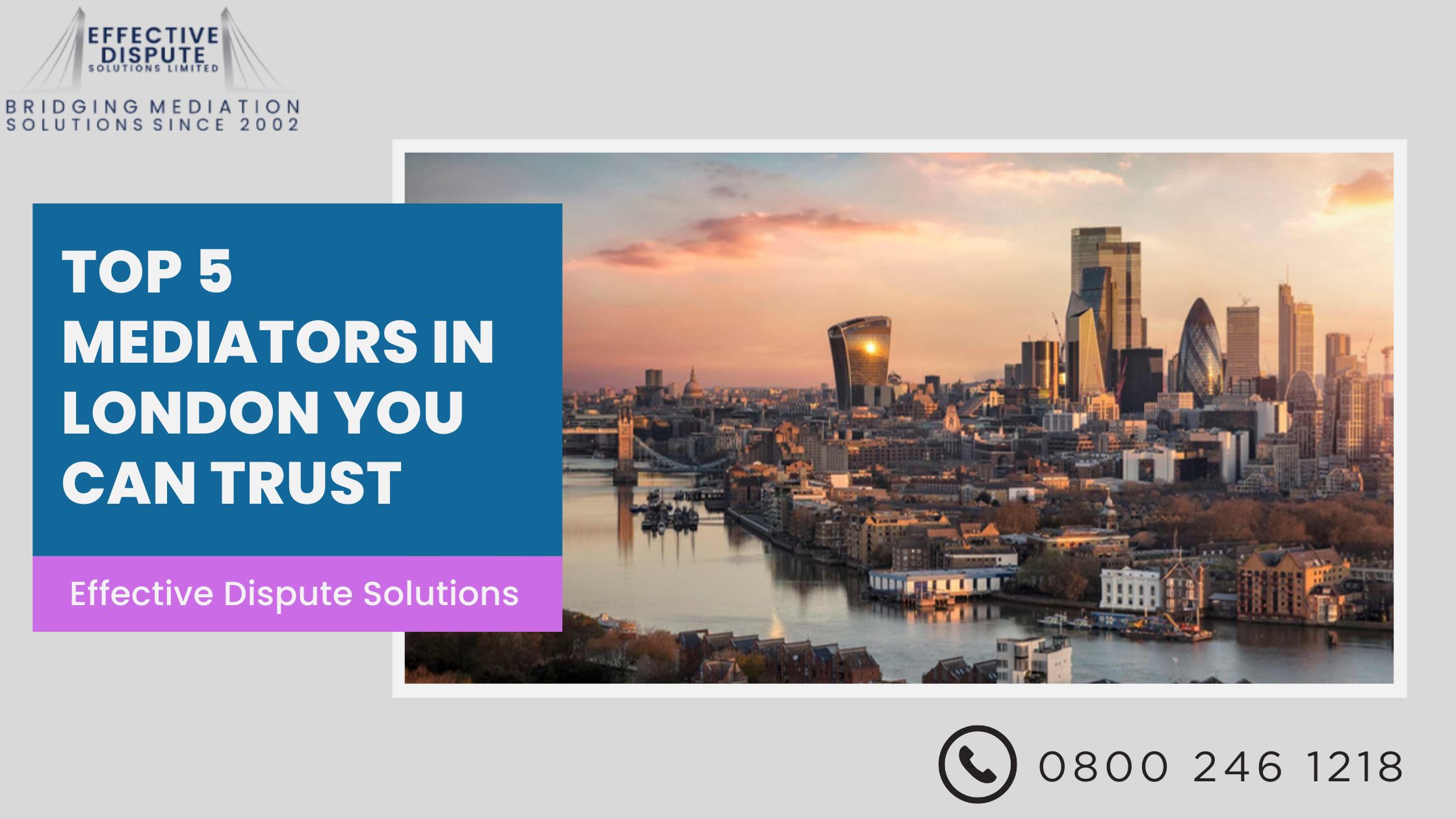 Top 5 Mediators in London You Can Trust